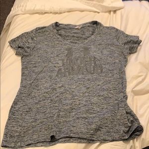 Under Armour workout tee size small